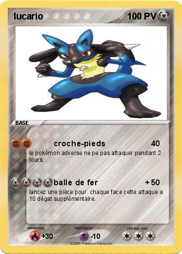 Pokemon lucario