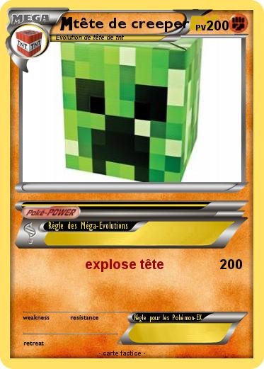 Pokemon tête de creeper