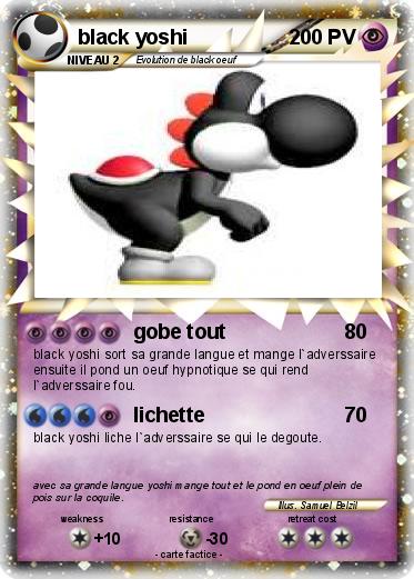 Pokemon black yoshi