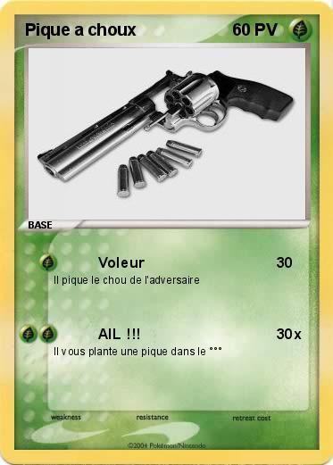Pokemon Pique a choux