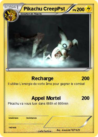 Pokemon Pikachu CreepPst