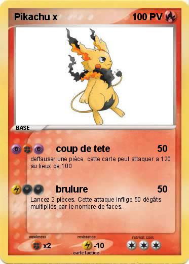 Pokemon Pikachu x