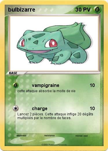 Pokemon bulbizarre