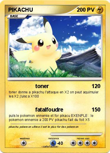 Pokemon PIKACHU