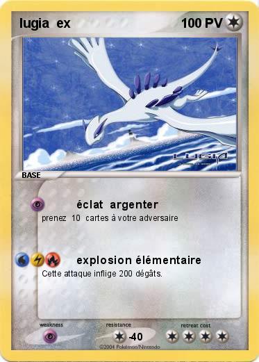 Pokemon lugia  ex