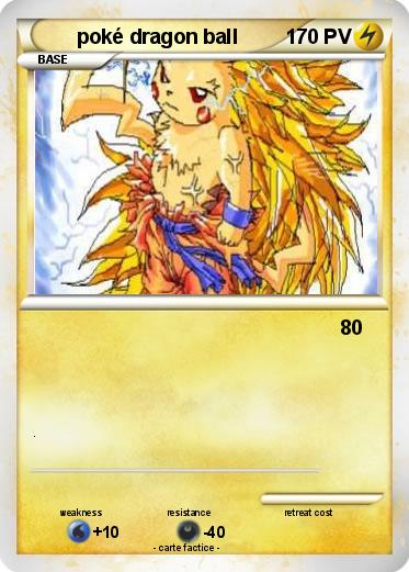 Pokemon poké dragon ball