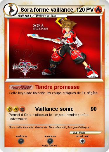 Pokemon Sora forme vaillance