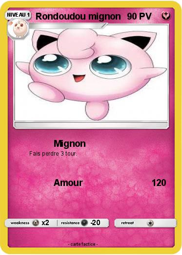 Pokemon Rondoudou mignon