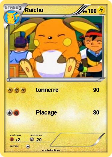 Pokemon Raichu