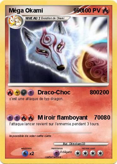 Pokemon Méga Okami                   990