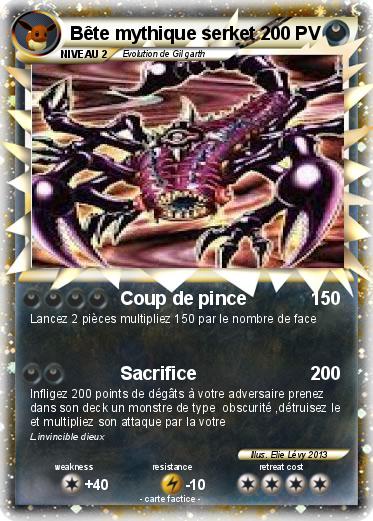 Pokemon Bête mythique serket