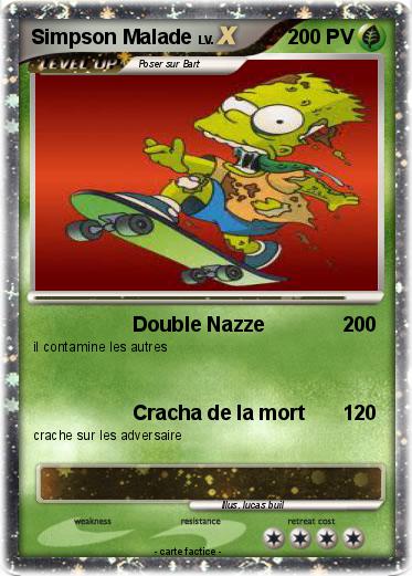 Pokemon Simpson Malade
