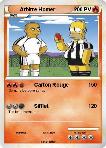 Pokemon Arbitre Homer