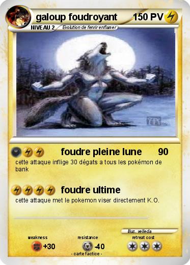 Pokemon galoup foudroyant