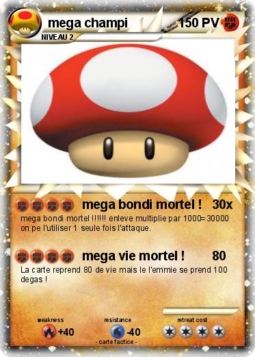 Pokemon mega champi