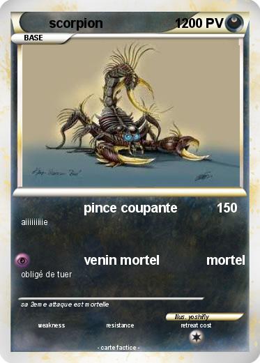 Pokemon scorpion                    1