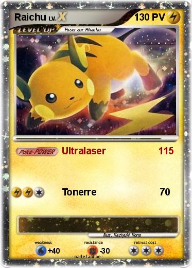 Pokemon Raichu