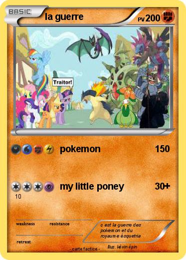 Pokemon la guerre
