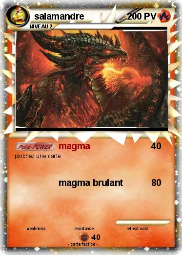 Pokemon salamandre