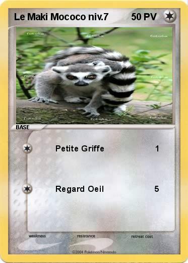Pokemon Le Maki Mococo niv.7