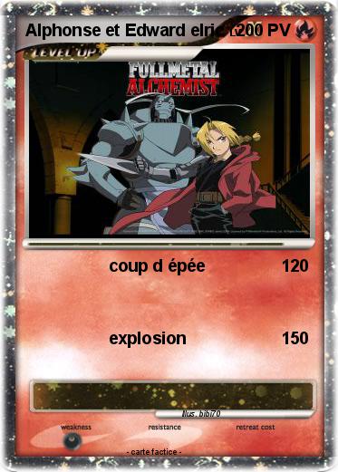 Pokemon Alphonse et Edward elric