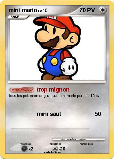 Pokemon mini mario