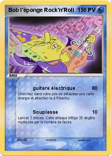 Pokemon Bob l'éponge Rock'n'Roll