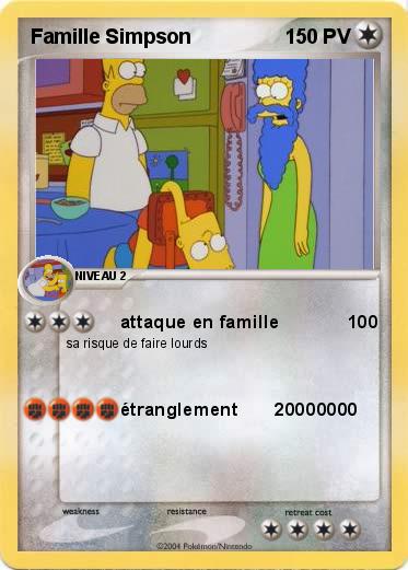 Pokemon Famille Simpson