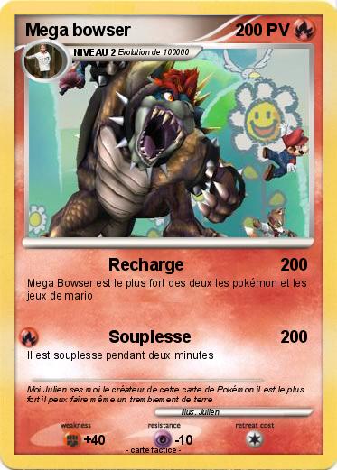 Pokemon Mega bowser