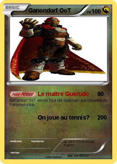 Pokemon Ganondorf OoT