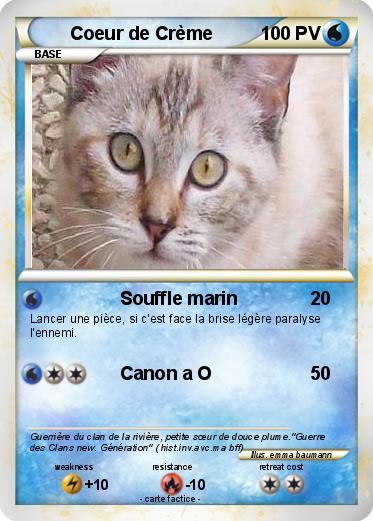 Pokemon Coeur de Crème