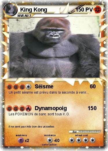 Pokemon King Kong