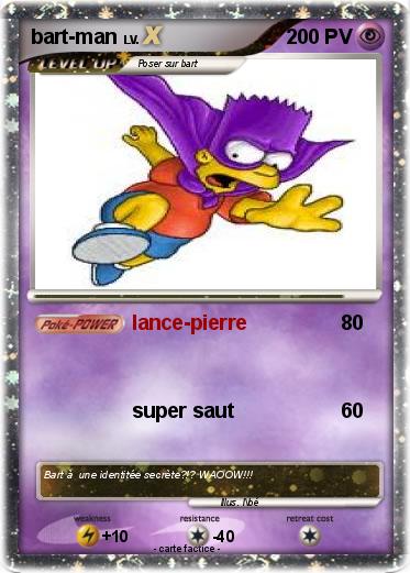 Pokemon bart-man