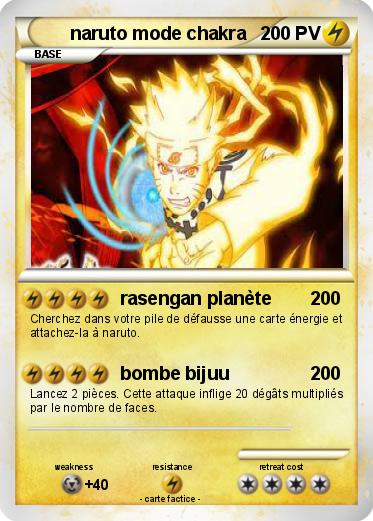 Pokemon naruto mode chakra