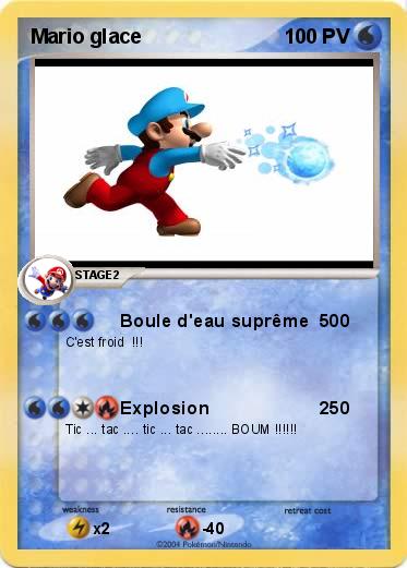 Pokemon Mario glace 