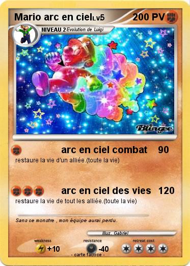Pokemon Mario arc en ciel
