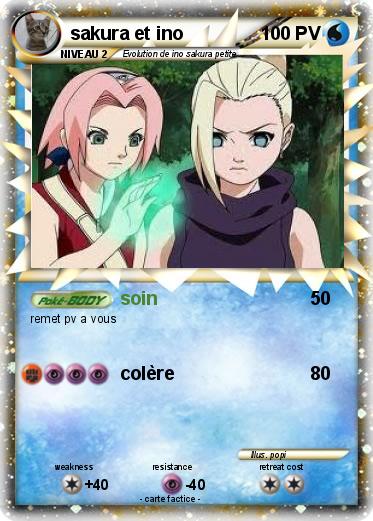 Pokemon sakura et ino