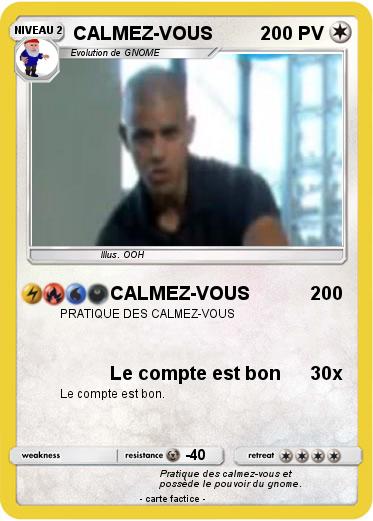 Pokemon CALMEZ-VOUS