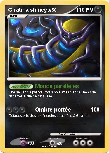 Pokemon Giratina shiney