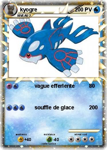 Pokemon kyogre