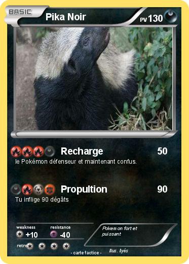 Pokemon Pika Noir