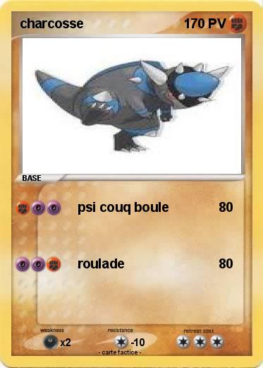 Pokemon charcosse
