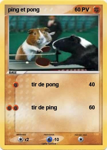 Pokemon ping et pong