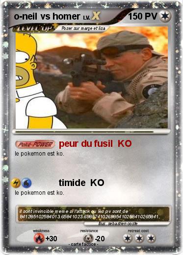 Pokemon o-neil vs homer