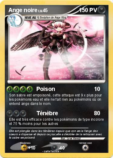 Pokemon Ange noire
