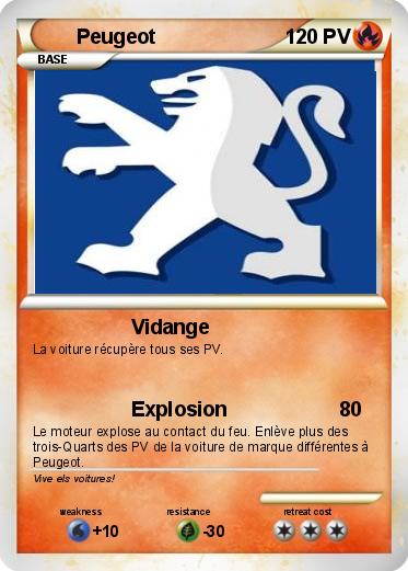 Pokemon Peugeot