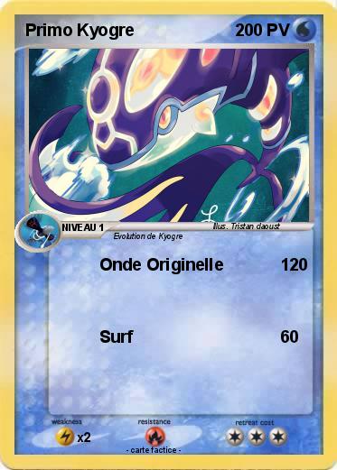Pokemon Primo Kyogre