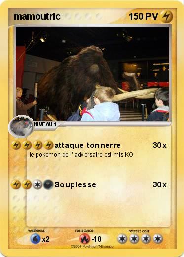 Pokemon mamoutric