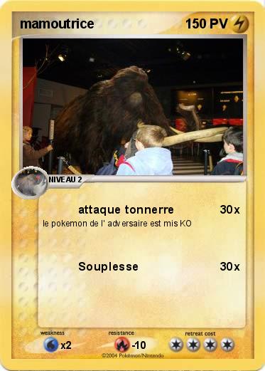 Pokemon mamoutrice