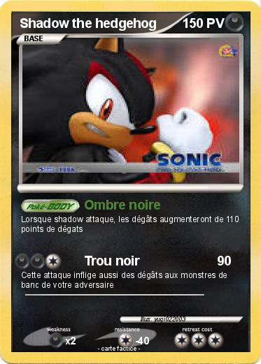 Pokemon Shadow the hedgehog
